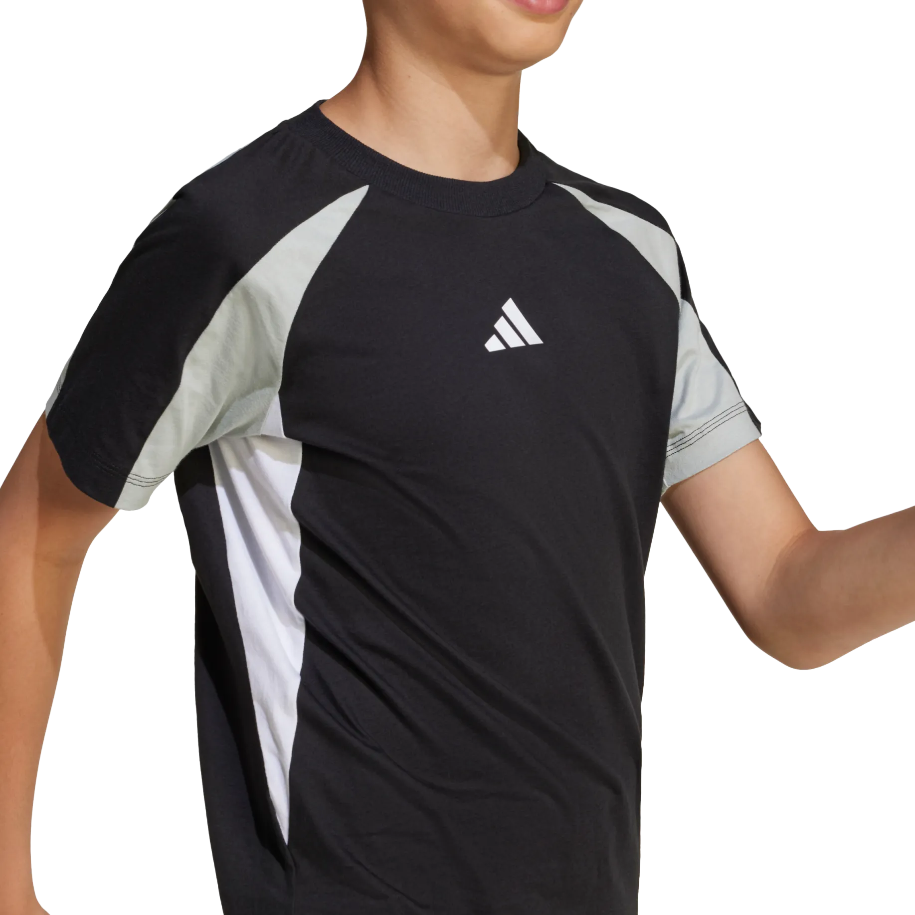 ADIDASj colorblock t-shirt