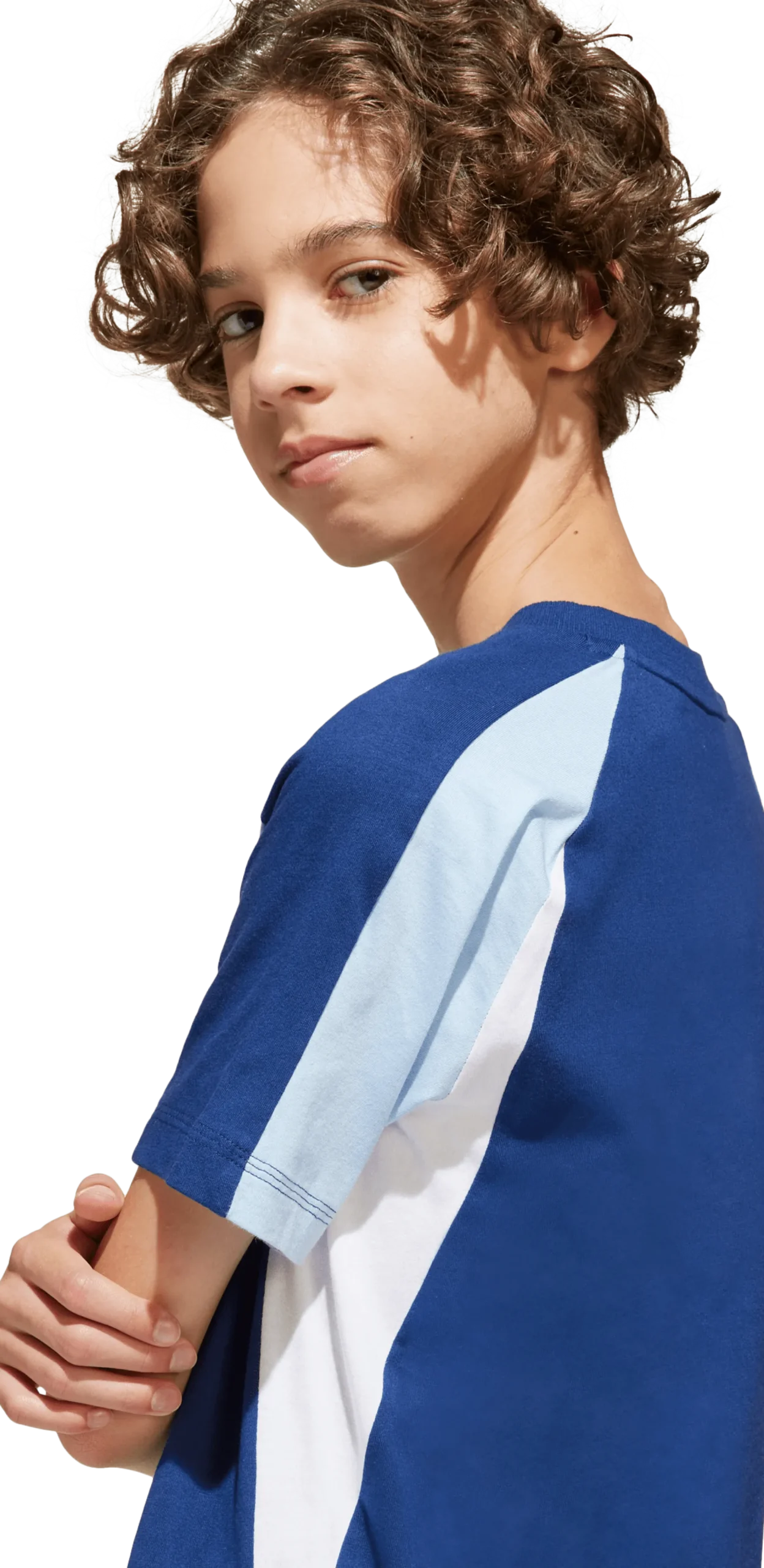 ADIDASj colorblock t-shirt
