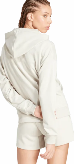 ADIDASw small logo ft hoodie