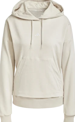 ADIDASw small logo ft hoodie