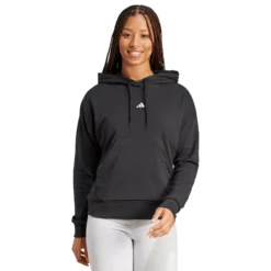 ADIDASw small logo ft hoodie
