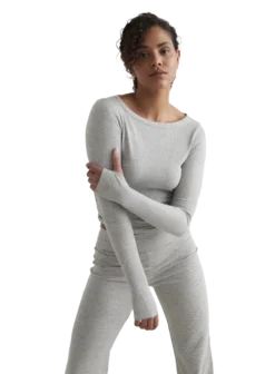 AIM´Nease ribbed long sleeve top