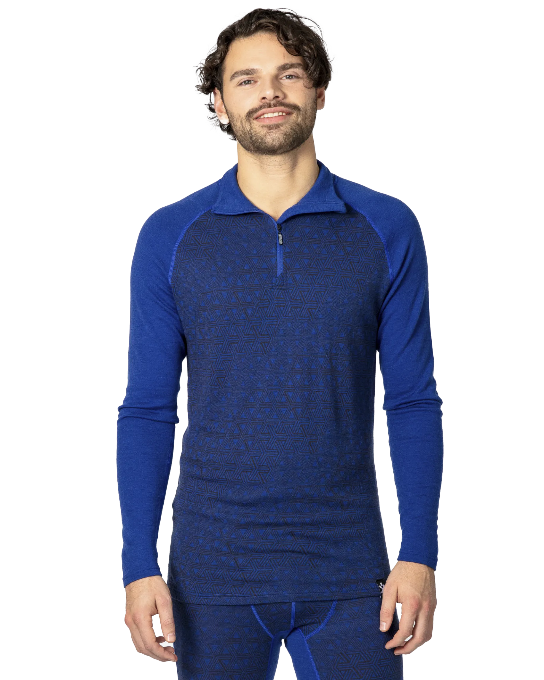 BULAgeo merino wool halfzip