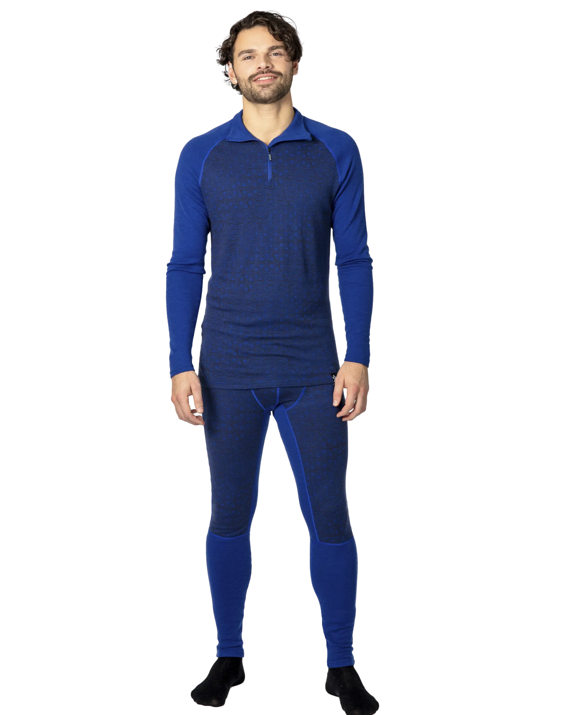 BULAgeo merino wool halfzip
