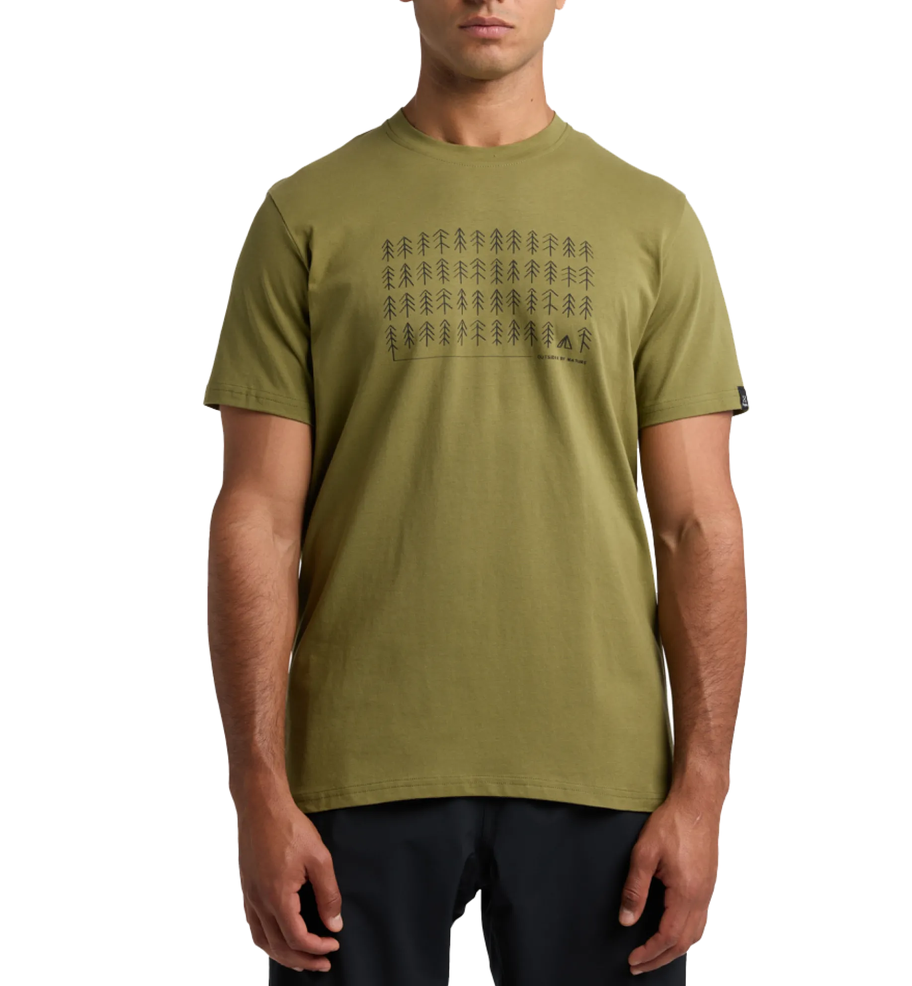 HAGLÖFSoutsider by nature print tee men