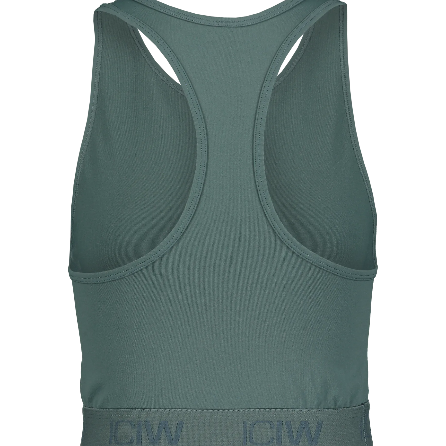 ICANIWILLdefine seamless logo cropped tank top