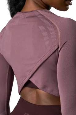 ICANIWILLimpact seamless ls crop top