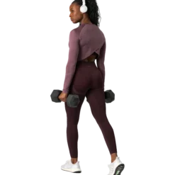 ICANIWILLimpact seamless ls crop top
