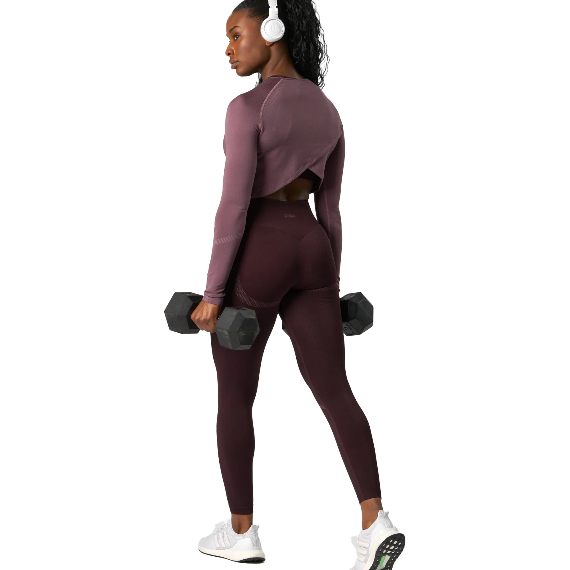 ICANIWILLimpact seamless ls crop top