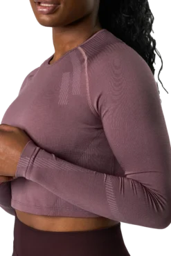 ICANIWILLimpact seamless ls crop top