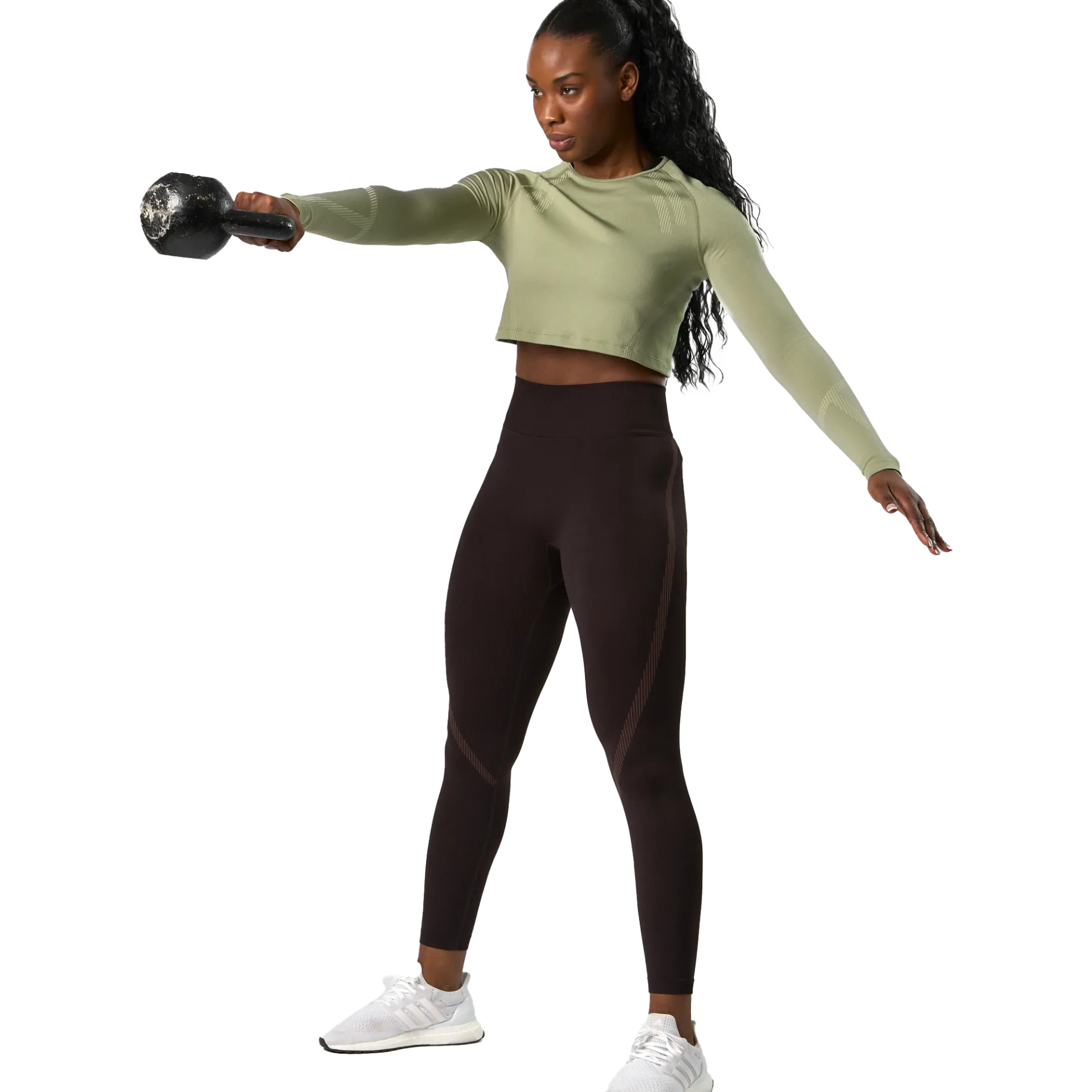 ICANIWILLimpact seamless ls crop top