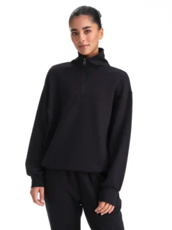 LE DON DE VIElounge half zip w