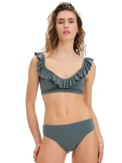MARINE CLASSICfrill bikini top w