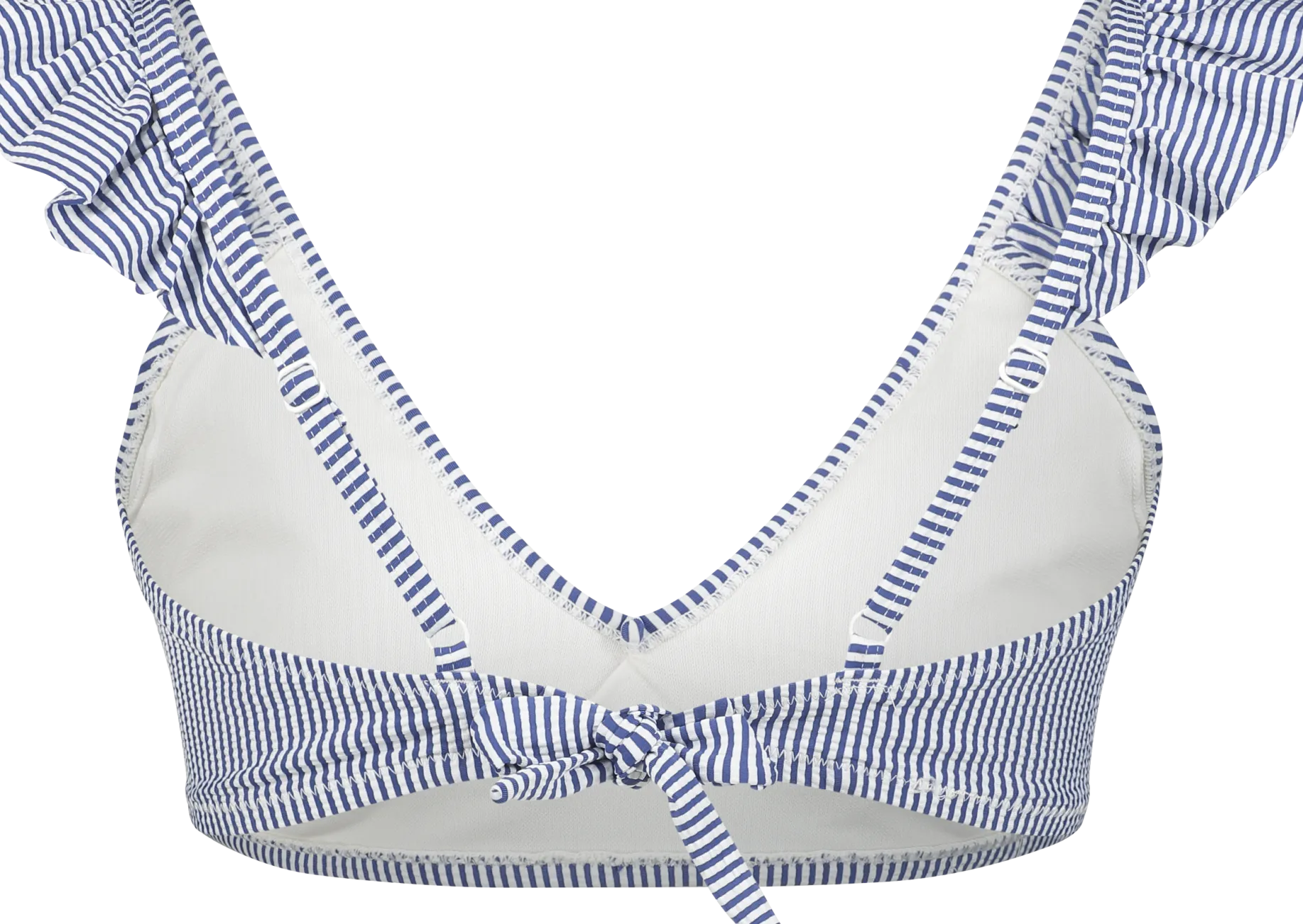 MARINE CLASSICfrill bikini top w