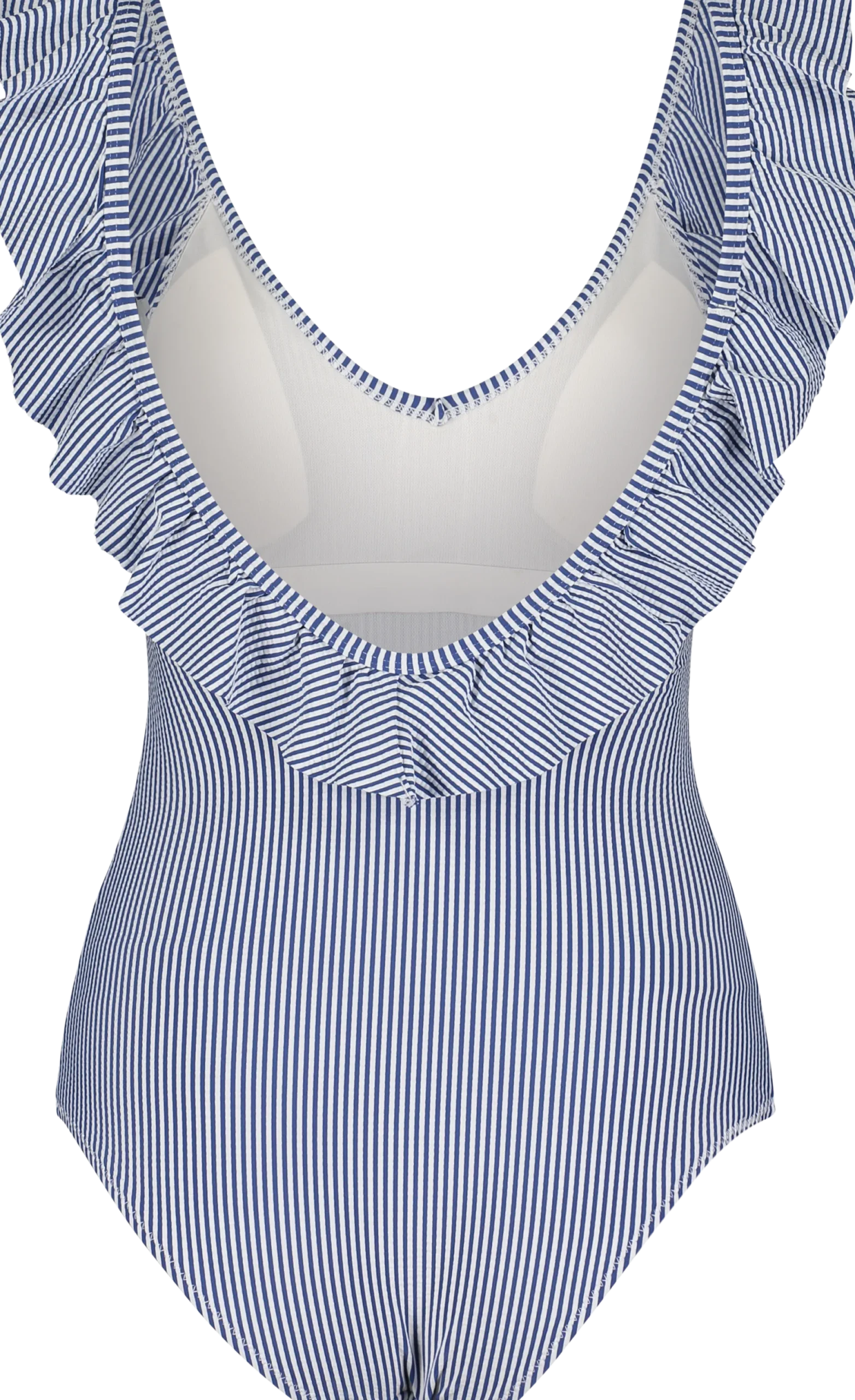 MARINE CLASSICfrill swimsuit w