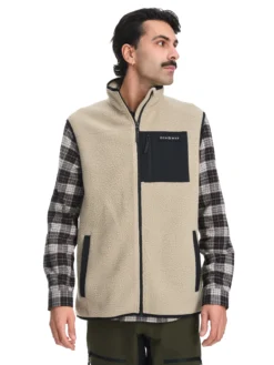 OCEAN WORKSpile zip vest m