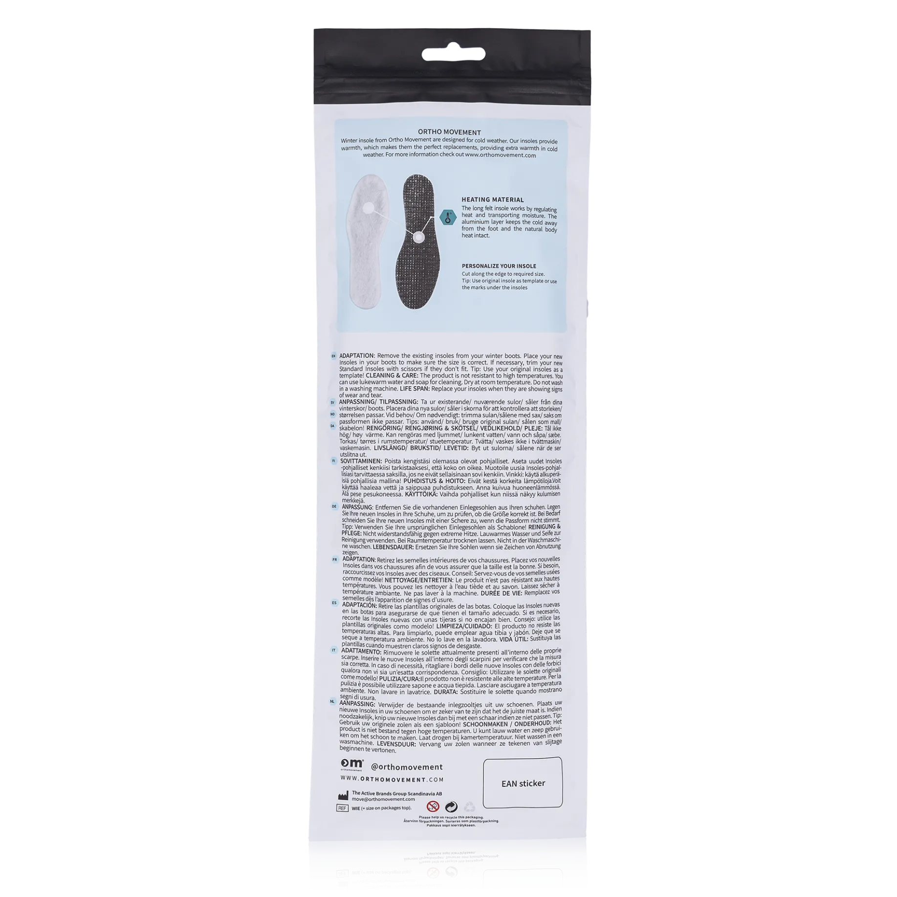 ORTHO MOVEMENTwinter insole sr
