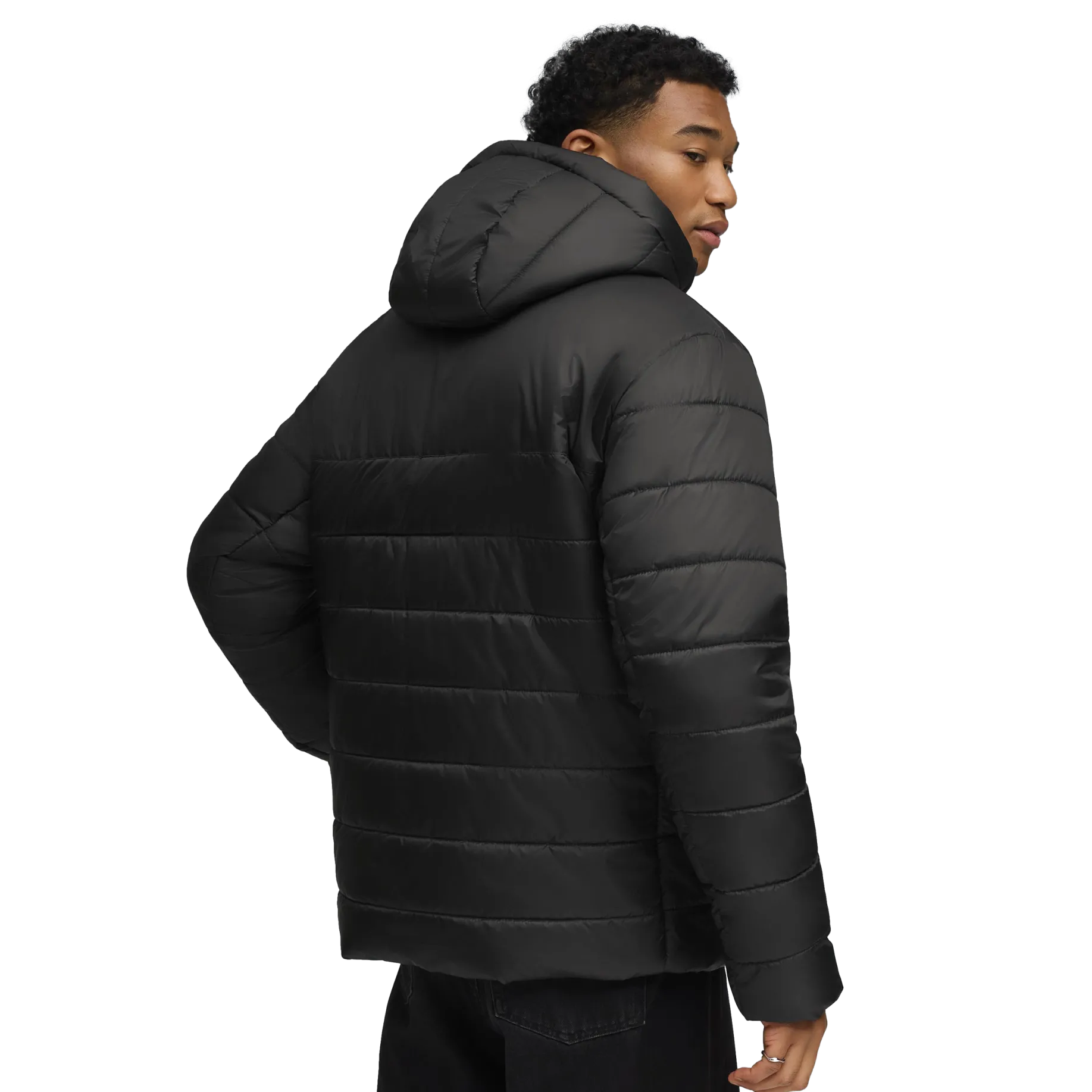 PUMAess hooded padded jacket m