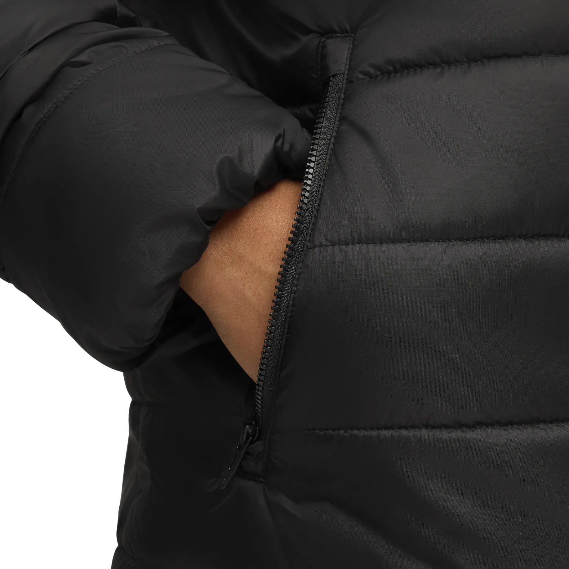 PUMAess hooded padded jacket m