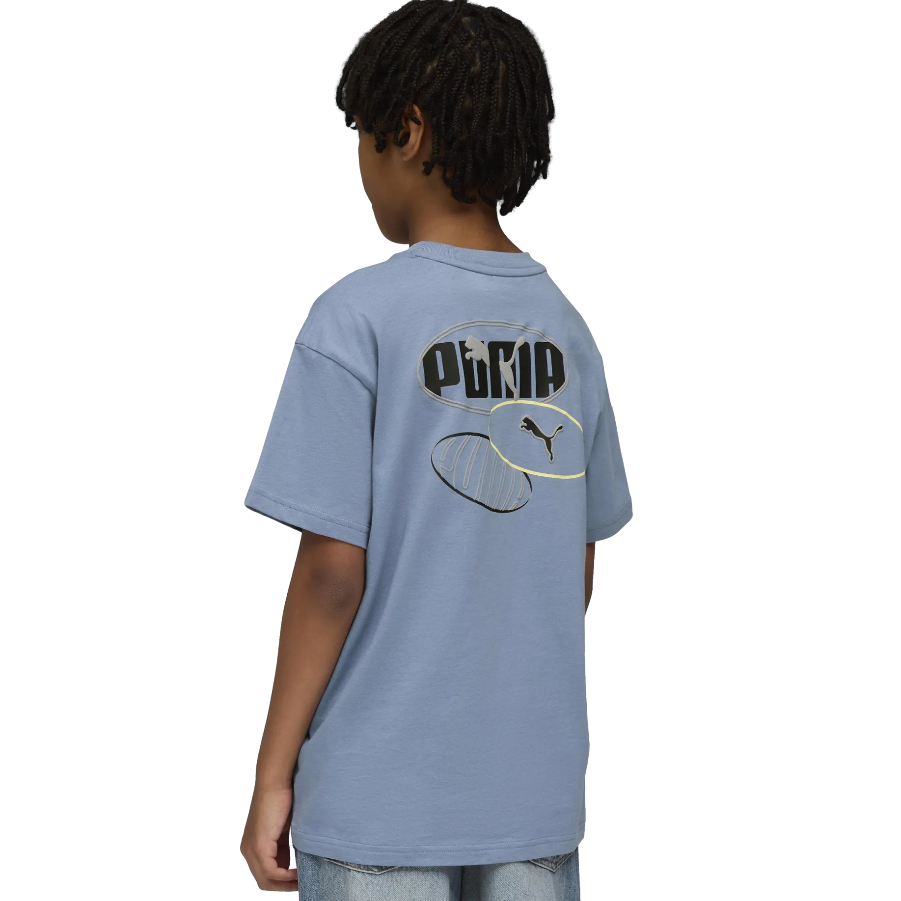 PUMAess logo lab relax tee jr