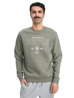 REACTIONcrew printed sweatshirt m