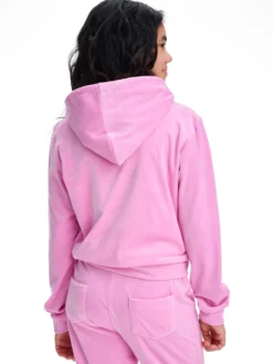 REACTIONvelour full zip jr