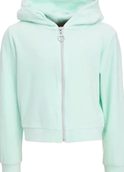 REACTIONvelour full zip jr