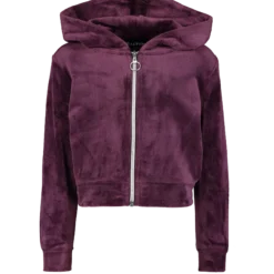 REACTIONvelour full zip jr