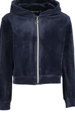 REACTIONvelour full zip jr