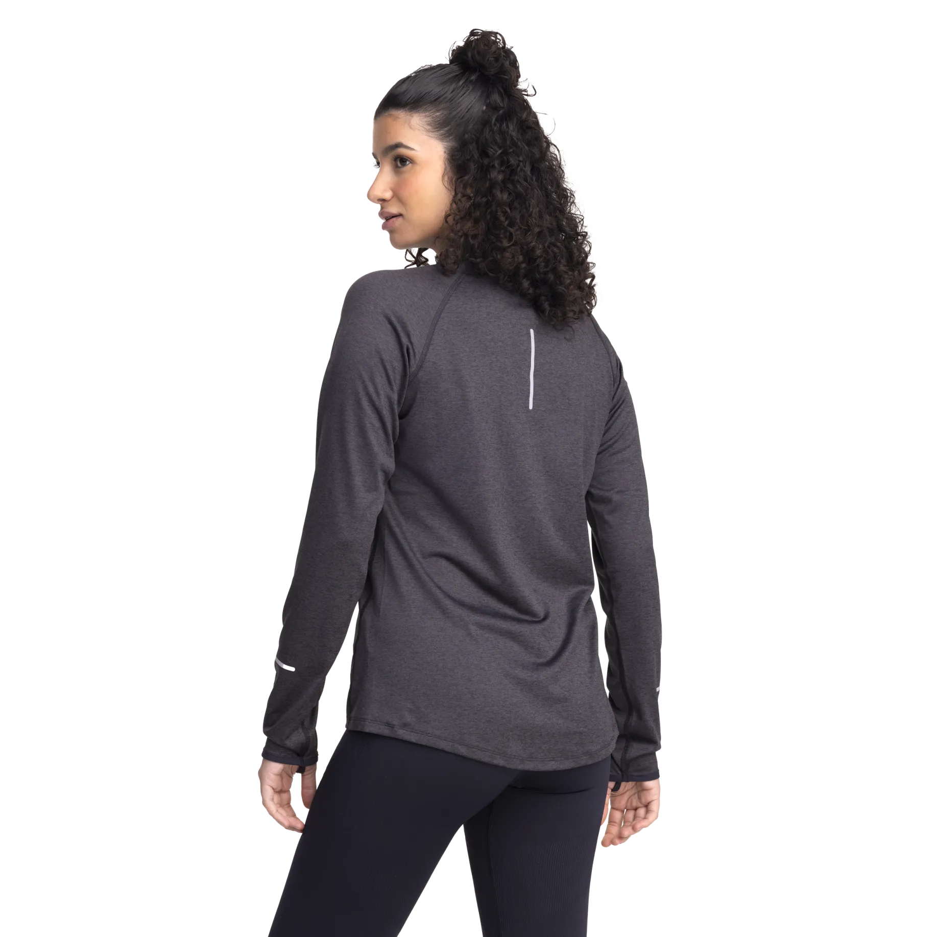 RONHILLrun half zip, långärmad träningströja, dam