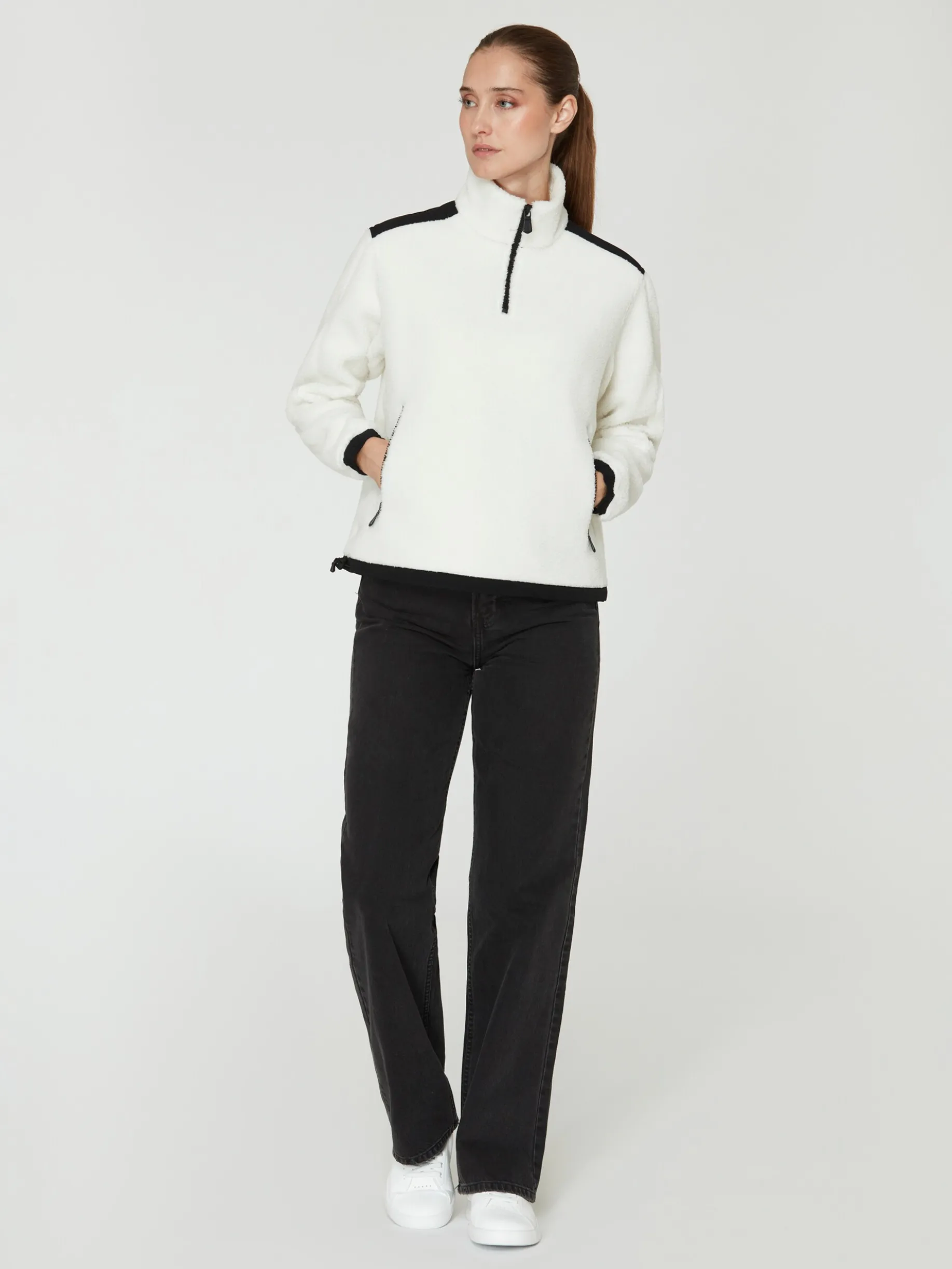 SAIL RACINGw gale pile half zip