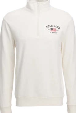 ST VINCENT POLO CLUBbrian 1/2 zip sweat