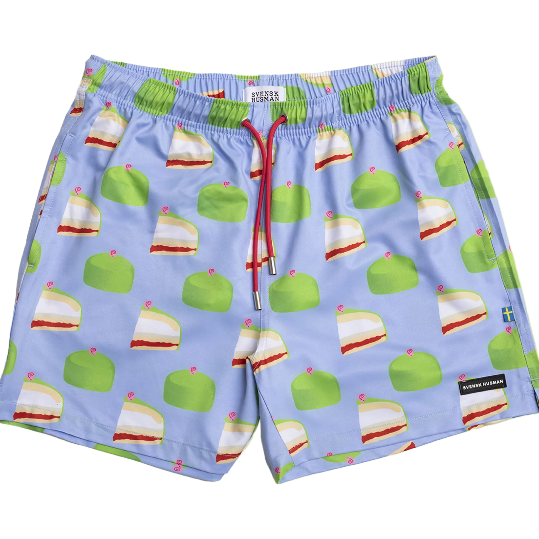 SVENSK HUSMANprinted beach shorts m