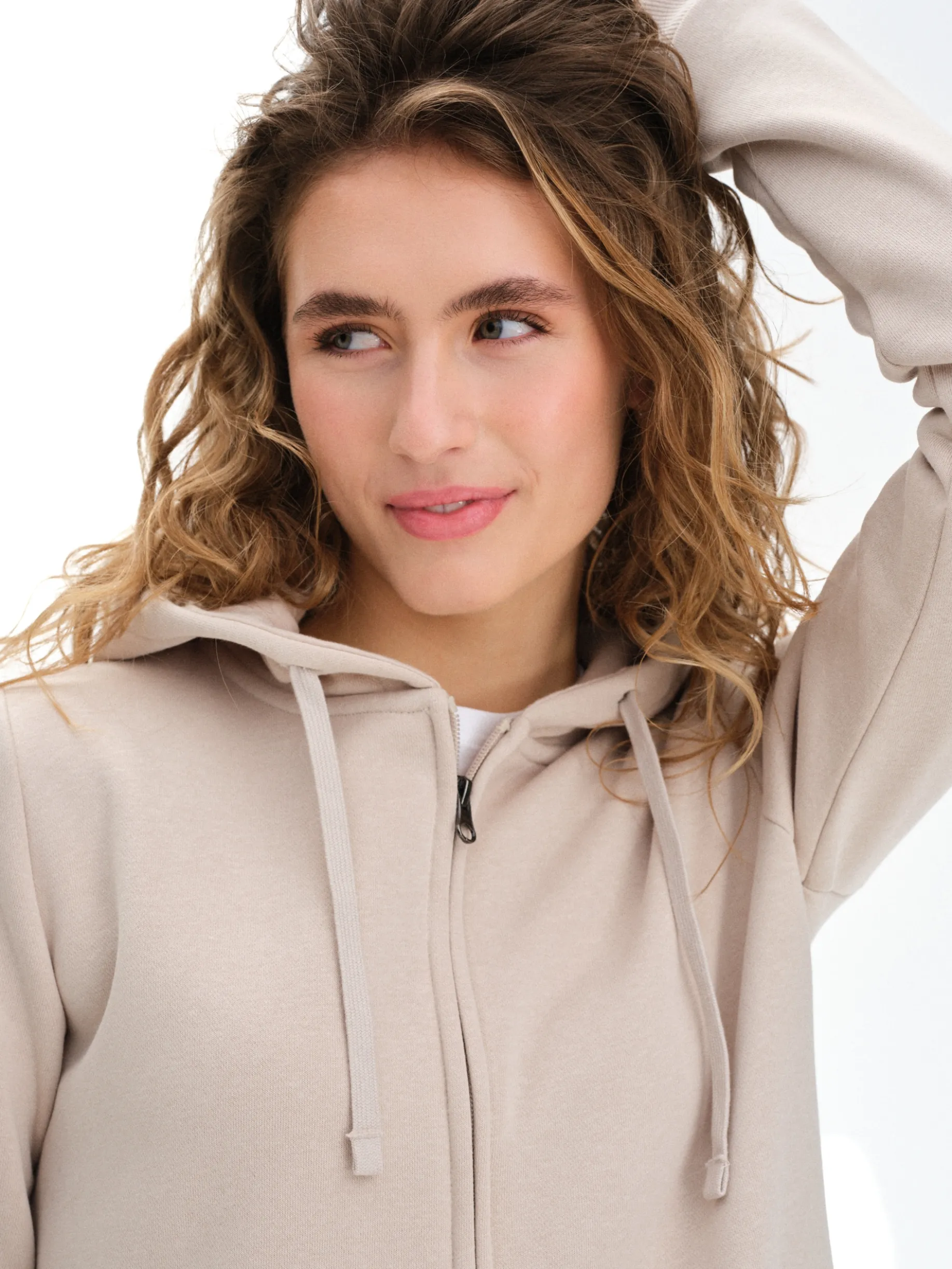 TAKEOFFbasic zip hood w