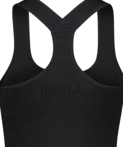 TRIDRIribbed seamless bra w
