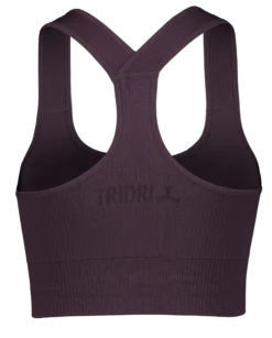 TRIDRIribbed seamless bra w
