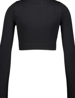TRIDRIribbed seamless cr ls w