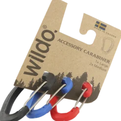 WILDOcarabiner set, 2m+1l